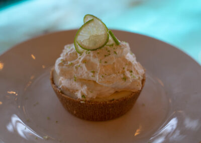 Fresh Key Lime Pie tart